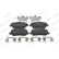 Brake Pad Set, disc brake PREMIER ECO FRICTION FDB5037 Ferodo, Thumbnail 2