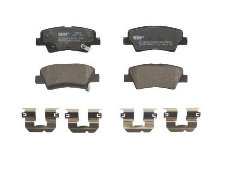 Brake Pad Set, disc brake PREMIER ECO FRICTION FDB5041 Ferodo