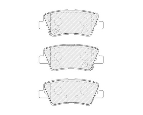 Brake Pad Set, disc brake PREMIER ECO FRICTION FDB5041 Ferodo, Image 3