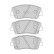 Brake Pad Set, disc brake PREMIER ECO FRICTION FDB5045 Ferodo, Thumbnail 2