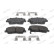 Brake Pad Set, disc brake PREMIER ECO FRICTION FDB5045 Ferodo, Thumbnail 2