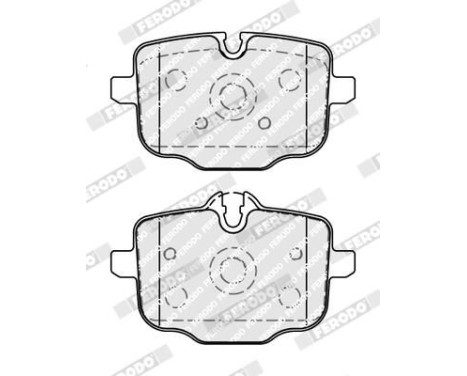 Brake Pad Set, disc brake PREMIER ECO FRICTION FDB5056 Ferodo, Image 3