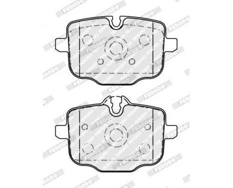 Brake Pad Set, disc brake PREMIER ECO FRICTION FDB5056 Ferodo, Image 3