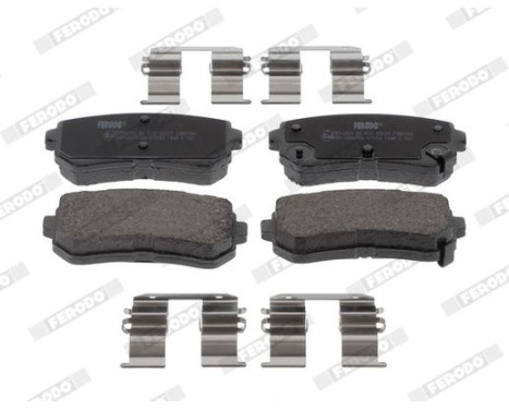 Brake Pad Set, disc brake PREMIER ECO FRICTION FDB5066 Ferodo, Image 2