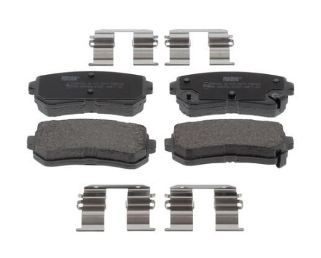 Brake Pad Set, disc brake PREMIER ECO FRICTION FDB5066 Ferodo