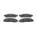 Brake Pad Set, disc brake PREMIER ECO FRICTION FDB5090 Ferodo