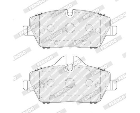 Brake Pad Set, disc brake PREMIER ECO FRICTION FDB5092 Ferodo, Image 2