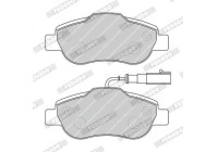 Brake Pad Set, disc brake PREMIER ECO FRICTION FDB5097 Ferodo