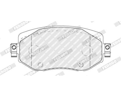 Brake Pad Set, disc brake PREMIER ECO FRICTION FDB5104 Ferodo, Image 2