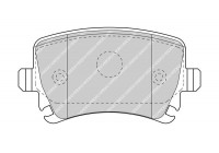 Brake Pad Set, disc brake PREMIER ECO FRICTION FDB5107 Ferodo