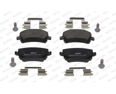 Brake Pad Set, disc brake PREMIER ECO FRICTION FDB5107 Ferodo