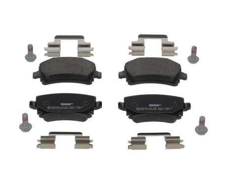 Brake Pad Set, disc brake PREMIER ECO FRICTION FDB5107 Ferodo