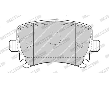 Brake Pad Set, disc brake PREMIER ECO FRICTION FDB5107 Ferodo, Image 2