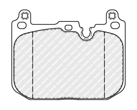 Brake Pad Set, disc brake PREMIER ECO FRICTION FDB5112 Ferodo