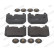 Brake Pad Set, disc brake PREMIER ECO FRICTION FDB5112 Ferodo, Thumbnail 2