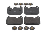Brake Pad Set, disc brake PREMIER ECO FRICTION FDB5112 Ferodo
