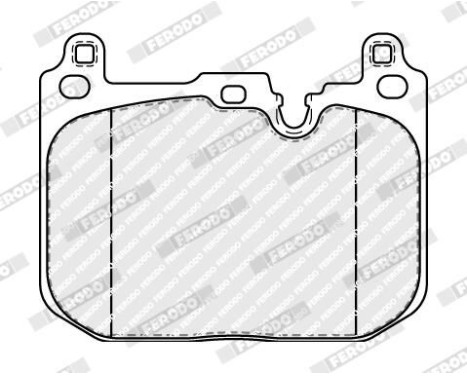 Brake Pad Set, disc brake PREMIER ECO FRICTION FDB5112 Ferodo, Image 2