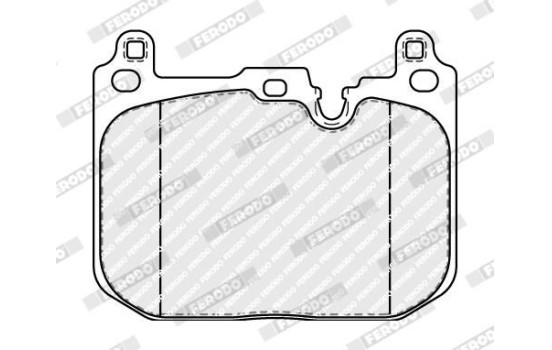Brake Pad Set, disc brake PREMIER ECO FRICTION FDB5112 Ferodo, Image 2