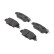 Brake Pad Set, disc brake PREMIER ECO FRICTION FDB5116 Ferodo, Thumbnail 6