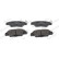 Brake Pad Set, disc brake PREMIER ECO FRICTION FDB5116 Ferodo, Thumbnail 2