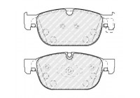 Brake Pad Set, disc brake PREMIER ECO FRICTION FDB5117 Ferodo