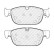 Brake Pad Set, disc brake PREMIER ECO FRICTION FDB5117 Ferodo