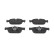 Brake Pad Set, disc brake PREMIER ECO FRICTION FDB5117 Ferodo