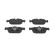 Brake Pad Set, disc brake PREMIER ECO FRICTION FDB5117 Ferodo