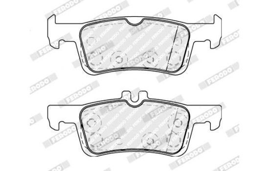 Brake Pad Set, disc brake PREMIER ECO FRICTION FDB5130 Ferodo, Image 2
