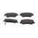 Brake Pad Set, disc brake PREMIER ECO FRICTION FDB5135 Ferodo, Thumbnail 2