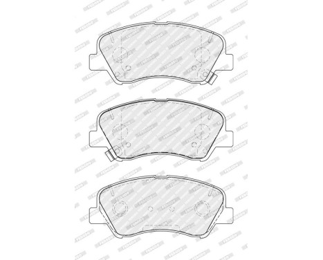 Brake Pad Set, disc brake PREMIER ECO FRICTION FDB5135 Ferodo, Image 3