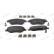 Brake Pad Set, disc brake PREMIER ECO FRICTION FDB5138 Ferodo