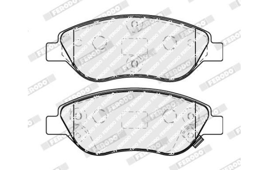 Brake Pad Set, disc brake PREMIER ECO FRICTION FDB5138 Ferodo, Image 2