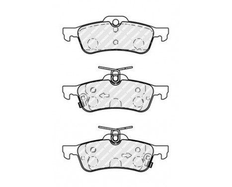 Brake Pad Set, disc brake PREMIER ECO FRICTION FDB5153 Ferodo, Image 2