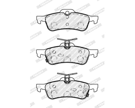 Brake Pad Set, disc brake PREMIER ECO FRICTION FDB5153 Ferodo, Image 3