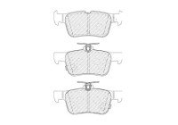 Brake Pad Set, disc brake PREMIER ECO FRICTION FDB5174 Ferodo