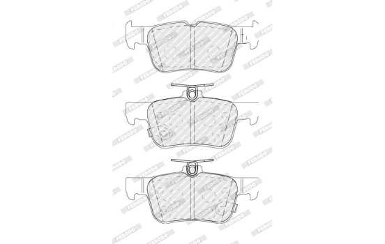 Brake Pad Set, disc brake PREMIER ECO FRICTION FDB5174 Ferodo, Image 2
