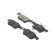 Brake Pad Set, disc brake PREMIER ECO FRICTION FDB5174 Ferodo, Thumbnail 6
