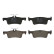 Brake Pad Set, disc brake PREMIER ECO FRICTION FDB5185 Ferodo