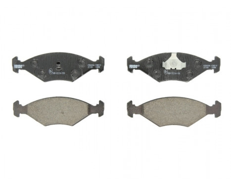 Brake Pad Set, disc brake PREMIER ECO FRICTION FDB519 Ferodo