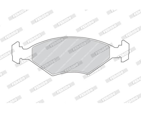 Brake Pad Set, disc brake PREMIER ECO FRICTION FDB519 Ferodo, Image 3