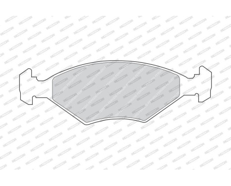 Brake Pad Set, disc brake PREMIER ECO FRICTION FDB519 Ferodo, Image 3