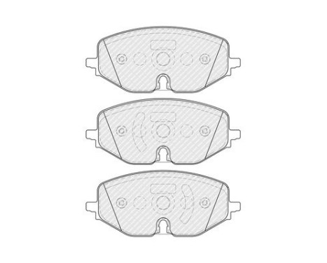 Brake Pad Set, disc brake PREMIER ECO FRICTION FDB5194 Ferodo, Image 2