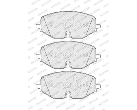 Brake Pad Set, disc brake PREMIER ECO FRICTION FDB5194 Ferodo, Image 2