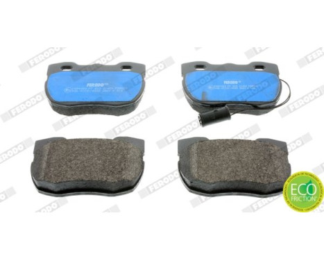 Brake Pad Set, disc brake PREMIER ECO FRICTION FDB520 Ferodo, Image 3