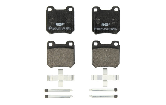 Brake Pad Set, disc brake PREMIER ECO FRICTION FDB525 Ferodo