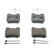 Brake Pad Set, disc brake PREMIER ECO FRICTION FDB525 Ferodo, Thumbnail 3