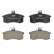 Brake Pad Set, disc brake PREMIER ECO FRICTION FDB527 Ferodo