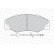 Brake Pad Set, disc brake PREMIER ECO FRICTION FDB534 Ferodo, Thumbnail 3