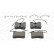 Brake Pad Set, disc brake PREMIER ECO FRICTION FDB535 Ferodo